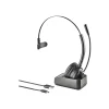 NGS Buzz Blab - casque sans fil avec micro - mono oreillette - avec base de charge
