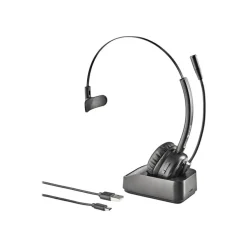 NGS Buzz Blab - casque sans fil avec micro - mono oreillette - avec base de charge
