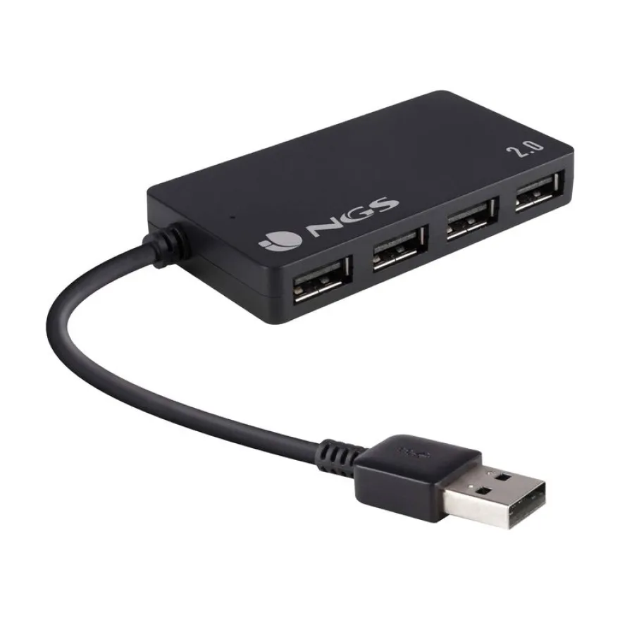 NGS iHub4 TINY - Hub - 4 x USB 2.0