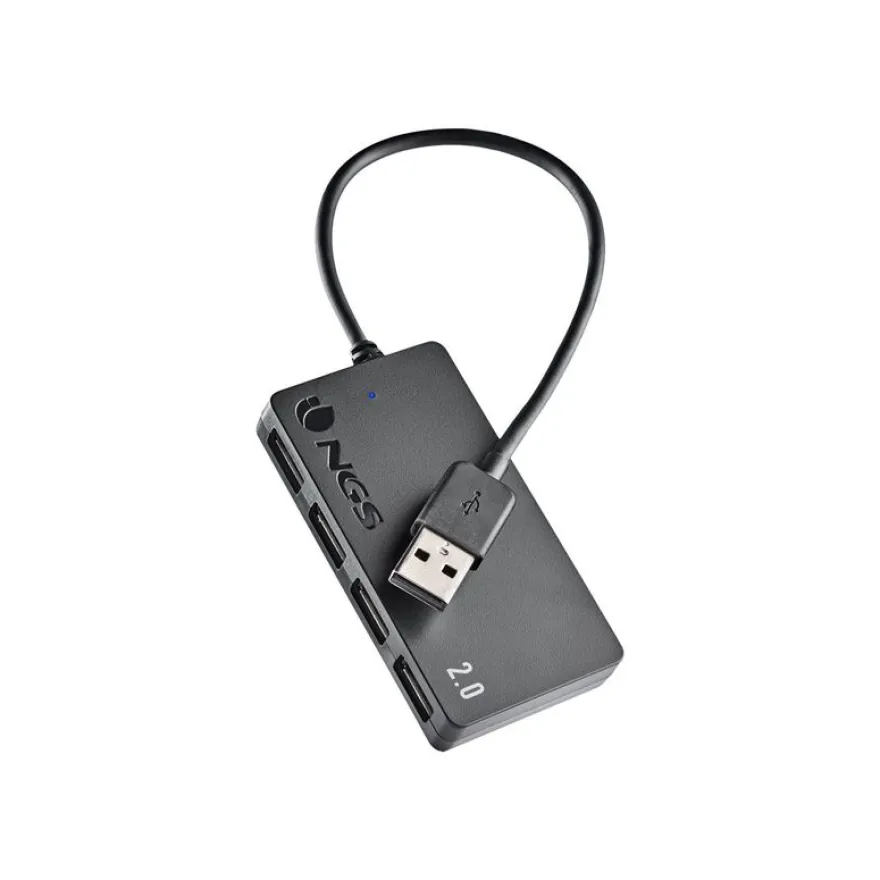 NGS iHub4 TINY - Hub - 4 x USB 2.0