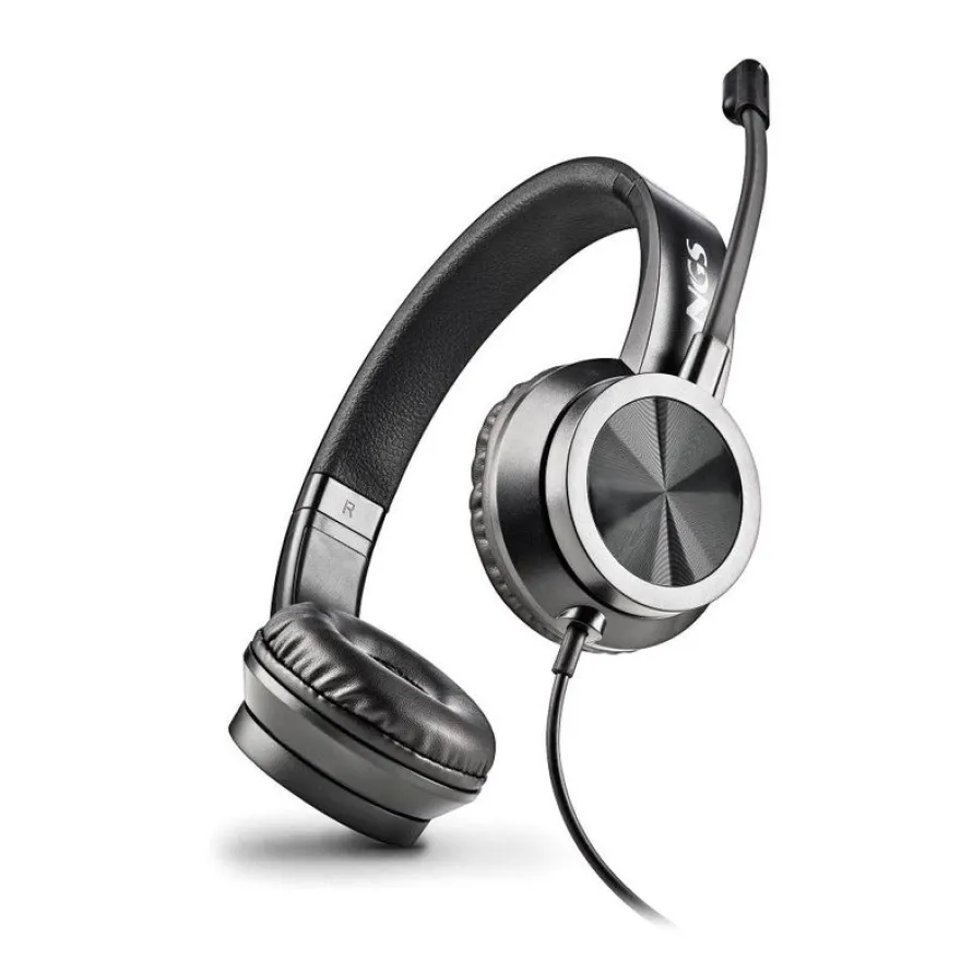 NGS MSX 11 Pro - Casque filaire avec micro - jack 3,5mm - noir