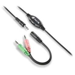 NGS MSX 11 Pro - Casque filaire avec micro - jack 3,5mm - noir