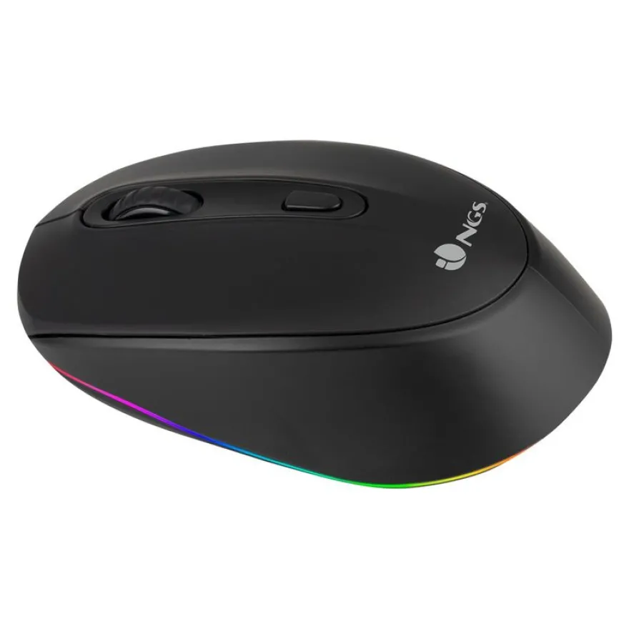 NGS Smog-RB - souris sans fil - noir