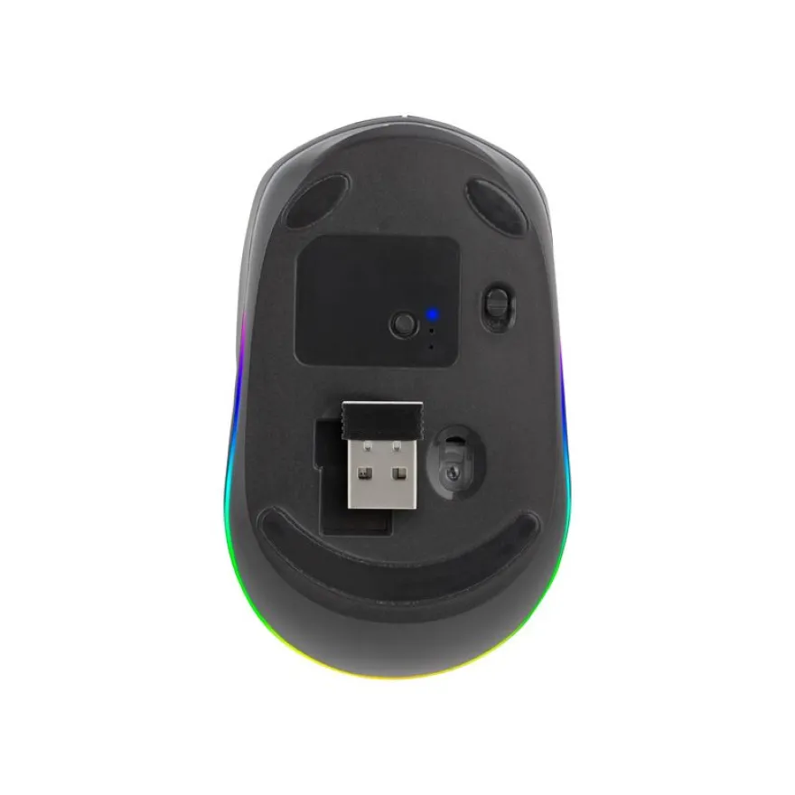 NGS Smog-RB - souris sans fil - noir