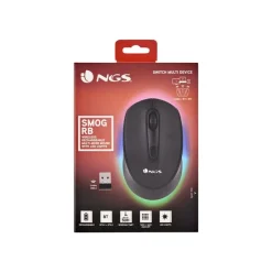 NGS Smog-RB - souris sans fil - noir