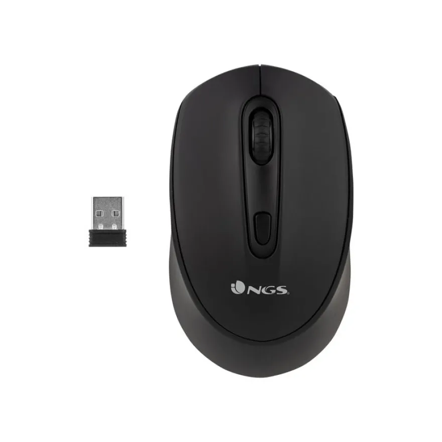 NGS Smog-RB - souris sans fil - noir