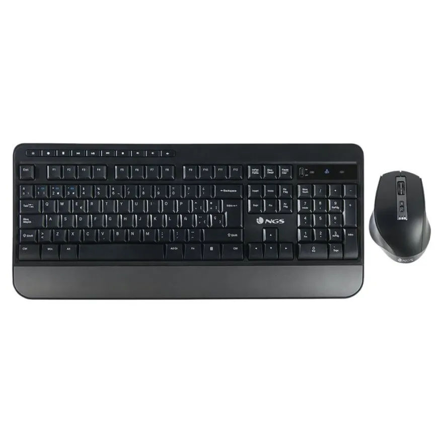 NGS Spell Kit - Ensemble clavier et souris sans fil - Azerty