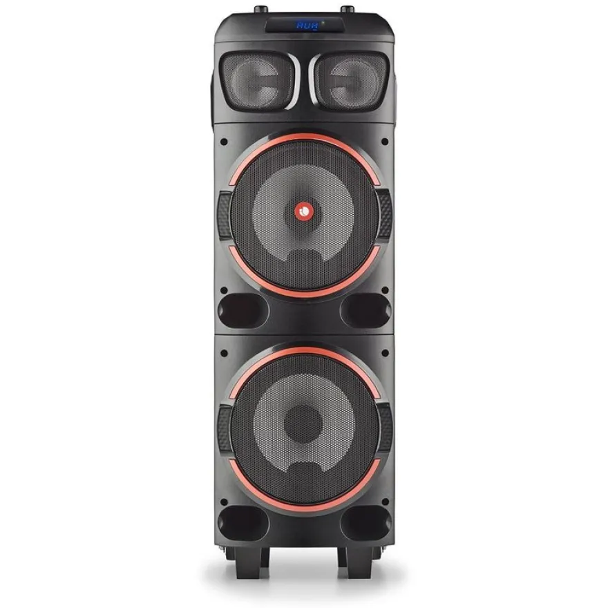 NGS WILD DUB 1 - enceinte de soirée - sans fil - avec batterie intégrée - noir