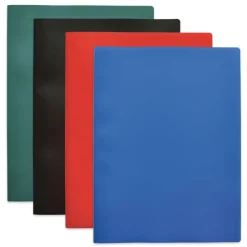 No Name - Porte vues - 60 vues - Polypropylène 3/10e - A4 - Disponible en différentes couleurs