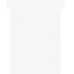 Nobo - 100 Fiches en T - Taille 3 - blanc