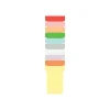 Nobo - Planning à fiches T - 13 colonnes - 80 x 96 cm - blanc