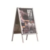 Nobo - Stop trottoir/Chevalet porte-affiche clipsable 70 x 100 cm