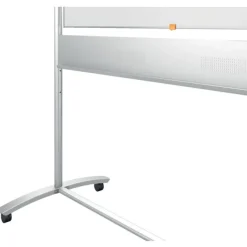 Nobo - Tableau blanc Classic émaillé pivotant mobile - 150 x 120 cm - magnétique