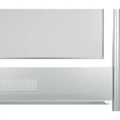 Nobo - Tableau blanc Classic émaillé pivotant mobile - 150 x 120 cm - magnétique