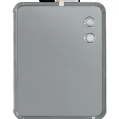 Nobo - Tableau couleur argenté Slimline en acier laqué - 360 x 280 mm