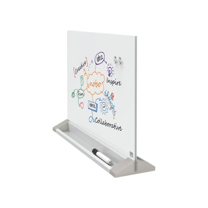 Nobo - Tableau de bureau en verre