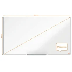 Nobo Impression Pro - Tableau blanc émaillé - magnétique - 122 x 69 cm
