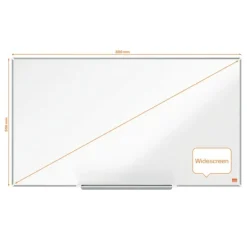 Nobo Impression Pro - Tableau blanc émaillé - magnétique - 89 x 50 cm