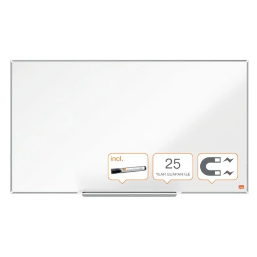 Nobo Impression Pro - Tableau blanc émaillé - magnétique - 89 x 50 cm