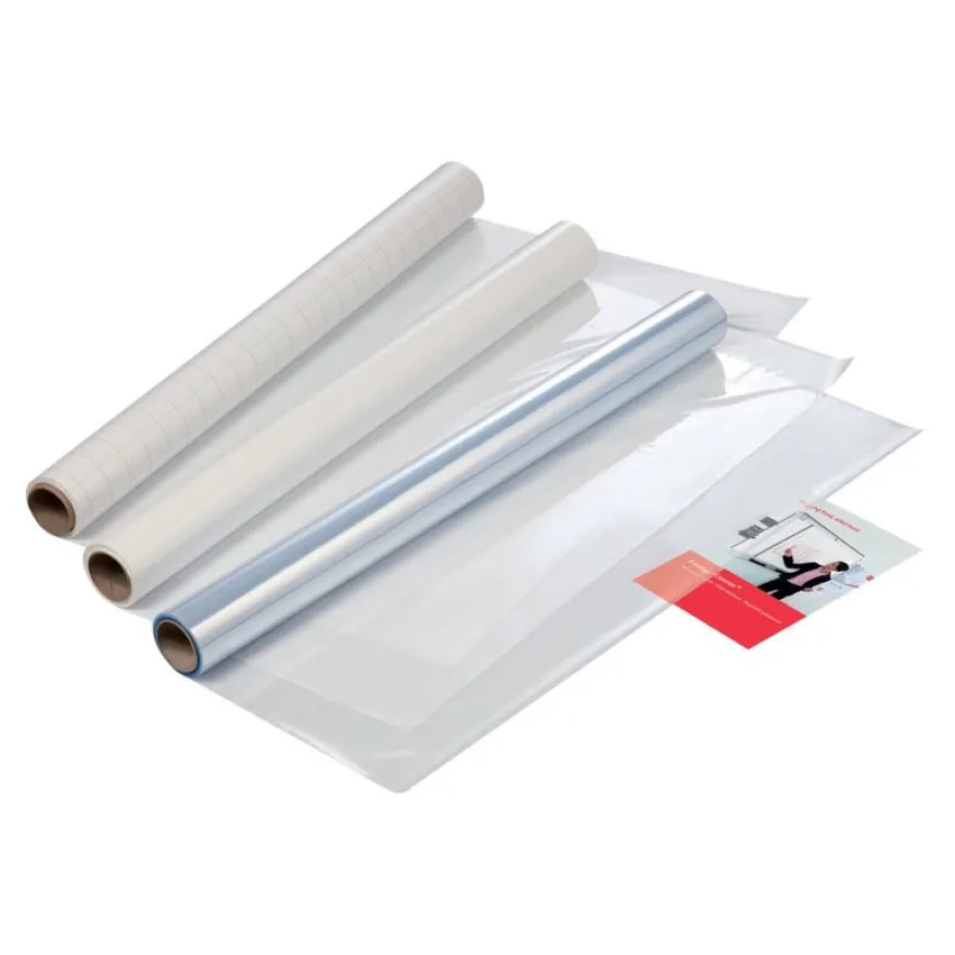 Nobo Instant - 25 Feuilles - rouleau électrostatique repositionnable - 60 x 80 cm - blanc