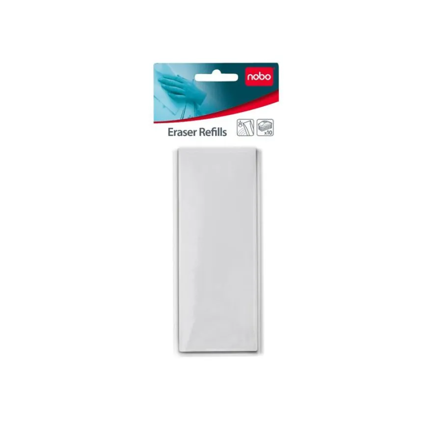 Nobo recharge d'effaceur pour tableau blanc (pack de 10)