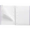 Notebook Emotions, Couverture rigide, A4, quadrillage 5x5 mm, 80 feuilles de 1 couleur, Miquelrius, Lavande.