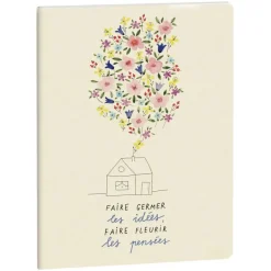 Notebook Julie Adore 15 x 21 cm - Maison - Exacompta