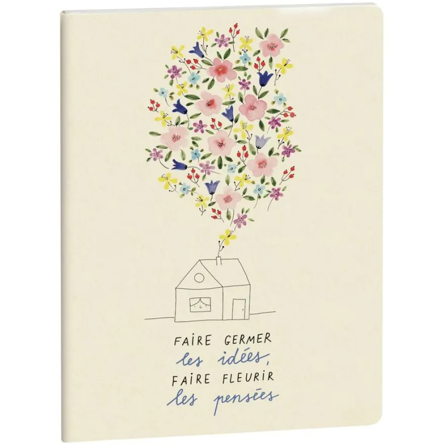 Notebook Julie Adore 15 x 21 cm - Maison - Exacompta
