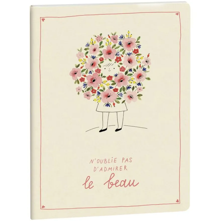 Notebook Julie Adore dots 15 x 21 cm - Fille - Exacompta