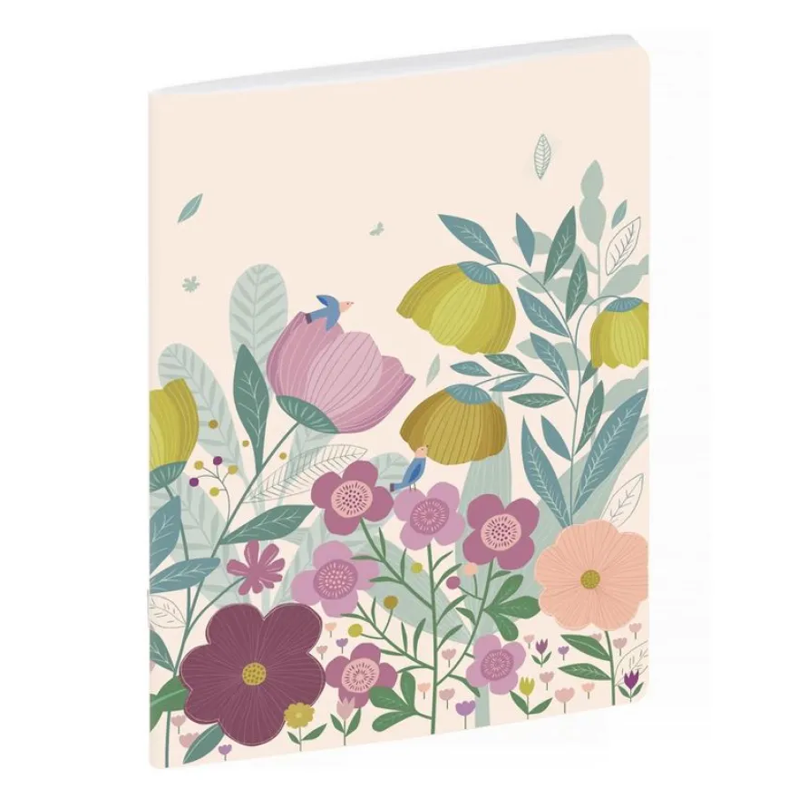 Notebook Mini Labo ligné - 15 x 21 cm - Ivoire - Exacompta