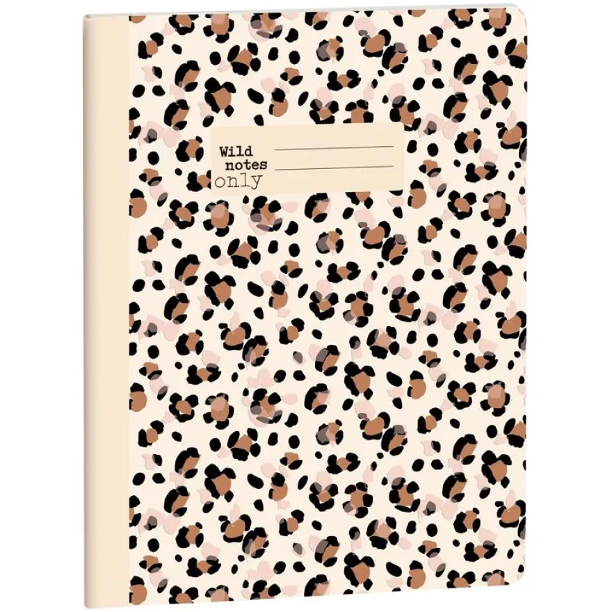 Notebook Roar ligné 15 x 21 cm - Visuel clair - Exacompta