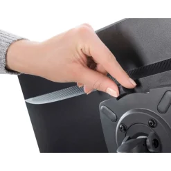 Novus Clu Duo - Support pour écran avec fixation de table - argent / anthracite