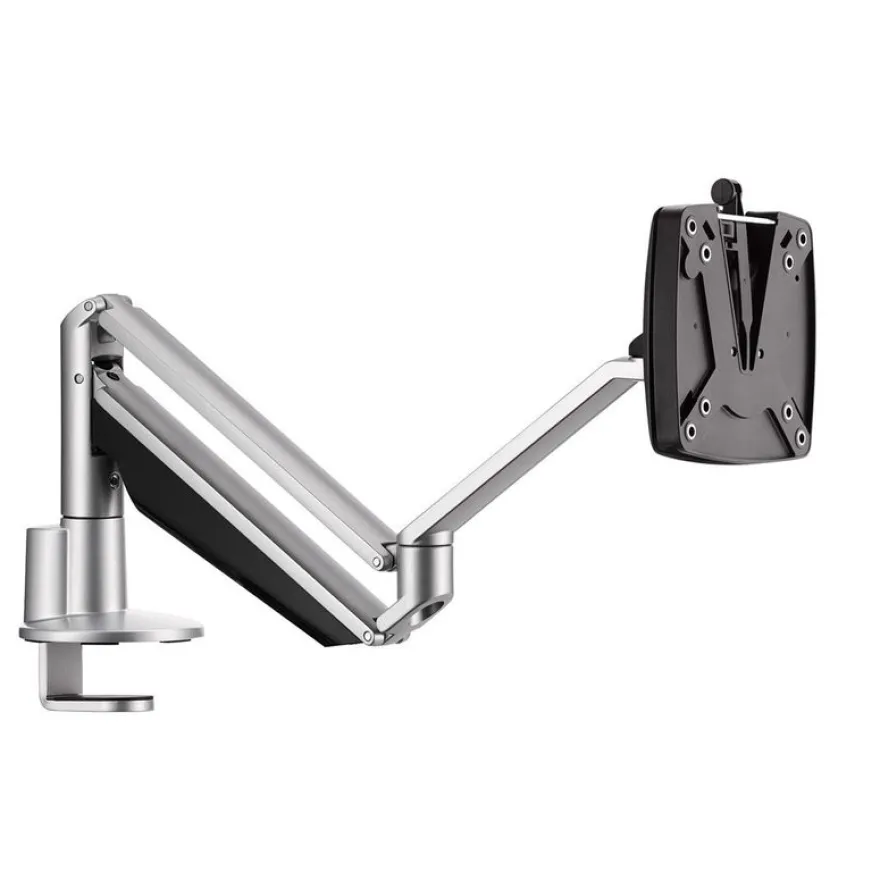 Novus Clu II - Support de table pour moniteur jusqu'à 433mm - argent / anthracite