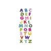Oberthur - 78 Gomettes - alphabet