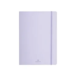 Oberthur - Cahier de notes - reliure piquée - A5 (148 x 210 mm) - 100 feuilles / 200 pages - papier ivoire - doublé