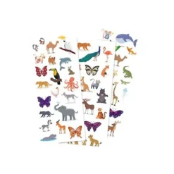 Oberthur - Gommettes animaux réalistes