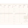 Oberthur - Recharge pour organiseur - 1 semaine sur 2 pages (semainier français) - 14,5 x 23,5 cm
