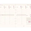Oberthur - Recharge pour organiseur - 1 semaine sur 2 pages (semainier international) - 14,5 x 23,5 cm