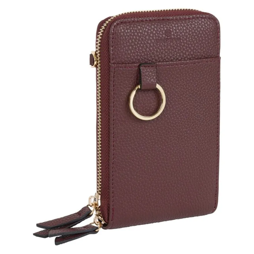 Oberthur - Sac téléphone Lady Bradford - bordeaux