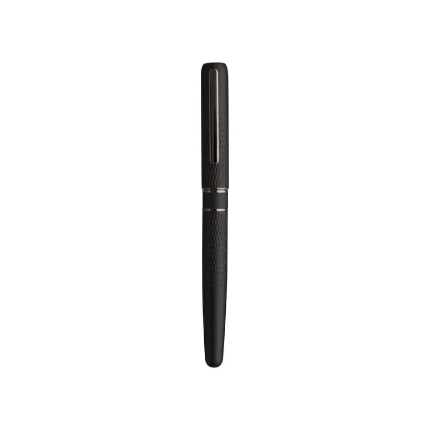 Oberthur Athènes - Stylo plume - noir/gun
