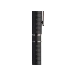 Oberthur Athènes - Stylo plume - noir/gun