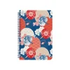 Oberthur Bali - Cahier de notes - fil-o - B6 (125 x 176 mm) - 100 feuilles / 200 pages - papier ivoire - doublé - couverture rouge