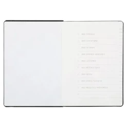 Oberthur Balthazar - Carnet de notes souple A5 - ligné - 200 pages - bleu