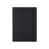 Oberthur Balthazar - Carnet de notes souple - A5 - uni - 200 pages - noir