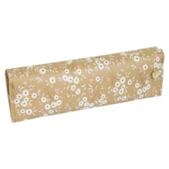 Oberthur Barbade - Etui double pour parure de stylo - moutarde