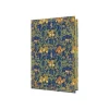 Oberthur Baroque - Cahier de notes - A5 (148 x 210 mm) - 100 feuilles / 200 pages - papier ivoire - doublé - fleurs bleues