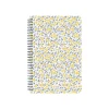 Oberthur Bilbao - Carnet de notes souple - B6 - ligné - 200 pages - fleurs