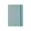 Oberthur Carmen - Carnet de notes souple - A5 - uni - 200 pages - vert de gris