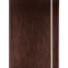 Oberthur Carmen - Carnet de notes souple A5 - ligné - 200 pages - marron glacé