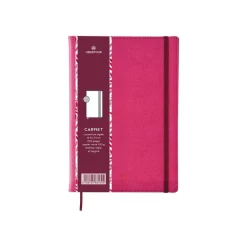 Oberthur Carmen - Carnet de notes rigide A5 - ligné - rose
